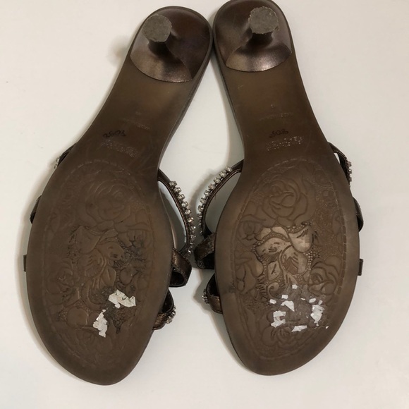 Kenneth Cole Reaction Sparkle Studded Sandals - Picture 8 of 8